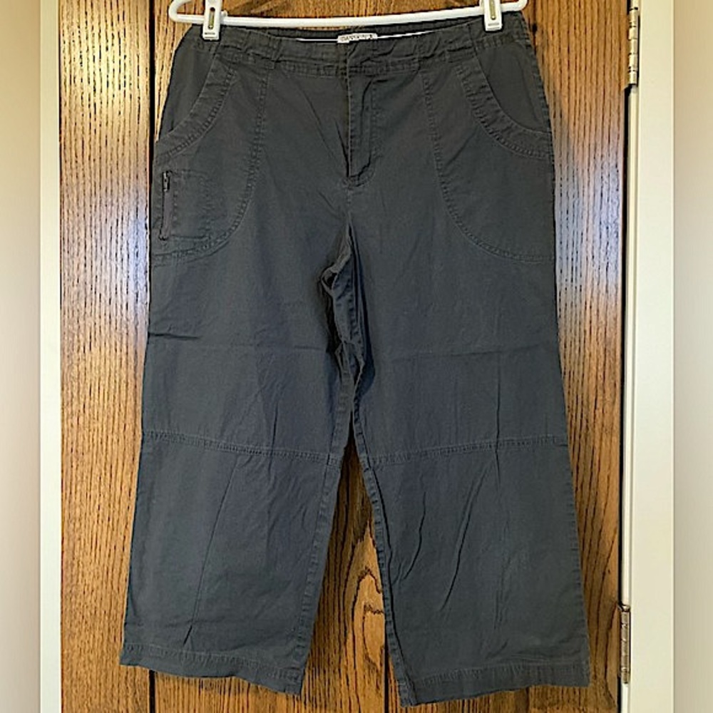 2/$10 - Danskin gray shorts- Size Medium (8-10)